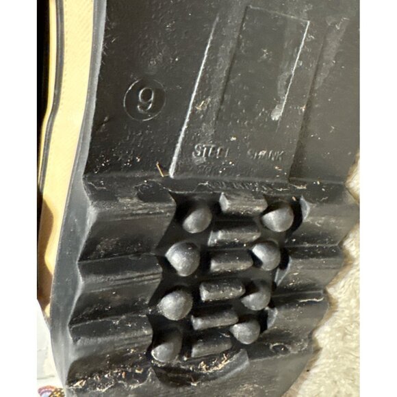 Outbound Size 9 Mens Brown & Black Insulated Winter Boots With Sherpa Lining - Picture 7 of 15